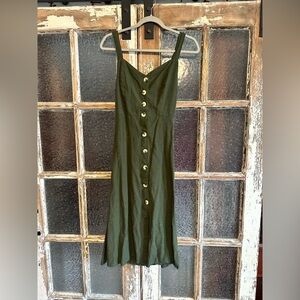 Japna Olive Green dress